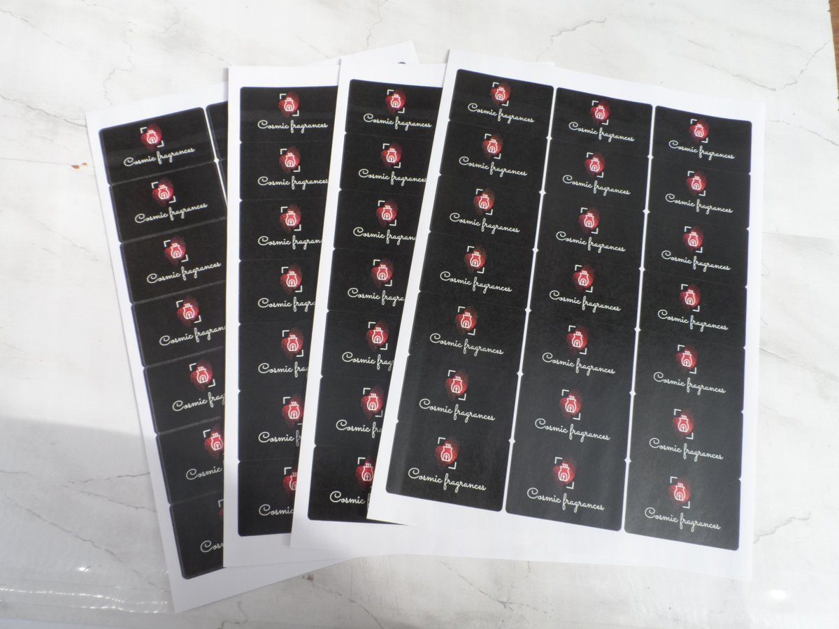LAInkPrintingS1's tweet photo. The period these photos were taken foil was a very popular sticker choice, you can never have too much foil/shiny stuff in your life #foiledstickers #logostickers #MHHSBD #htlmp https://t.co/QR30MqKbld