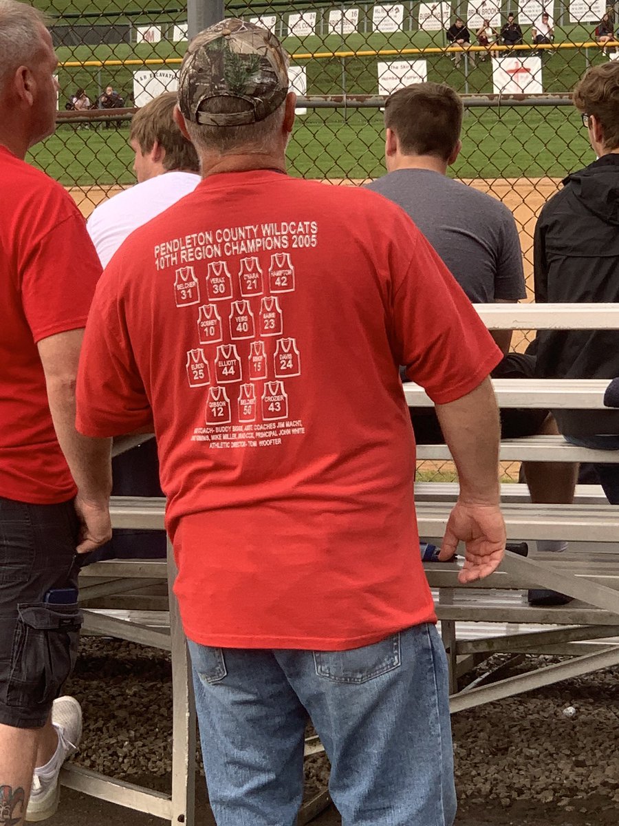 The 05’ shirt came out last night and his daughter hit the game winning hit… PC Champs 2021.