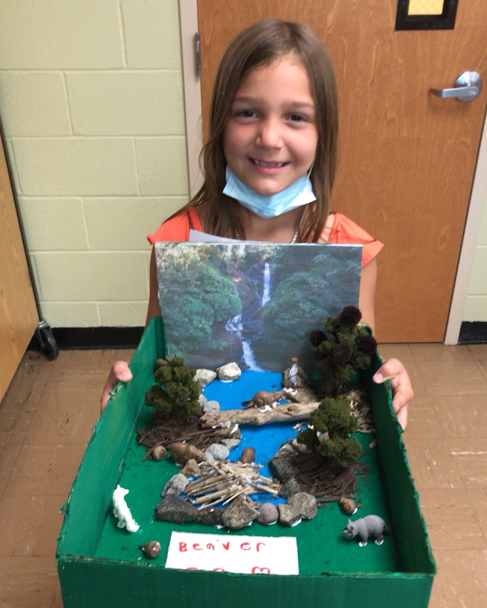 #TheYearOfBillyMiller has inspired us to create dioramas based on our favorite non-fiction books! #creativity #criticalthinking #firstgrade