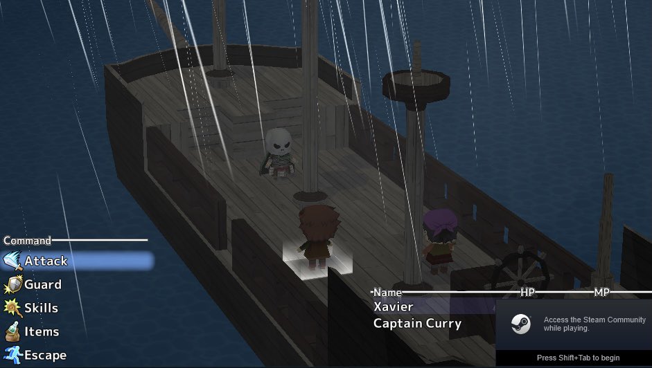 SRRGames1's tweet photo. Started work on a new and improved intro scene to the #lostsleep game! It will even have an on ship battle! Very early WIP image of me trying to make sure the battle would fit! #indiedev #indiegame #rpg https://t.co/13wyqEa8tm