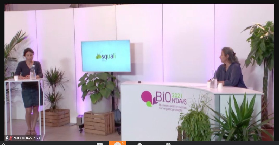 LaFoodTech's tweet photo. Intervention de @CaroleHonnart, fondatrice de @DouxGood #BioNDays @Cluster_Bio https://t.co/xqvGUyyfyA