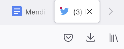djst's tweet photo. @Firefox and MacOS updated during the same day so I can't tell which one did the trick, but my battery suddenly lasts a LOT longer and I'm very happy about that! Not a fan of the new "floating" active tab appearance though. https://t.co/ELIiPUH8oC
