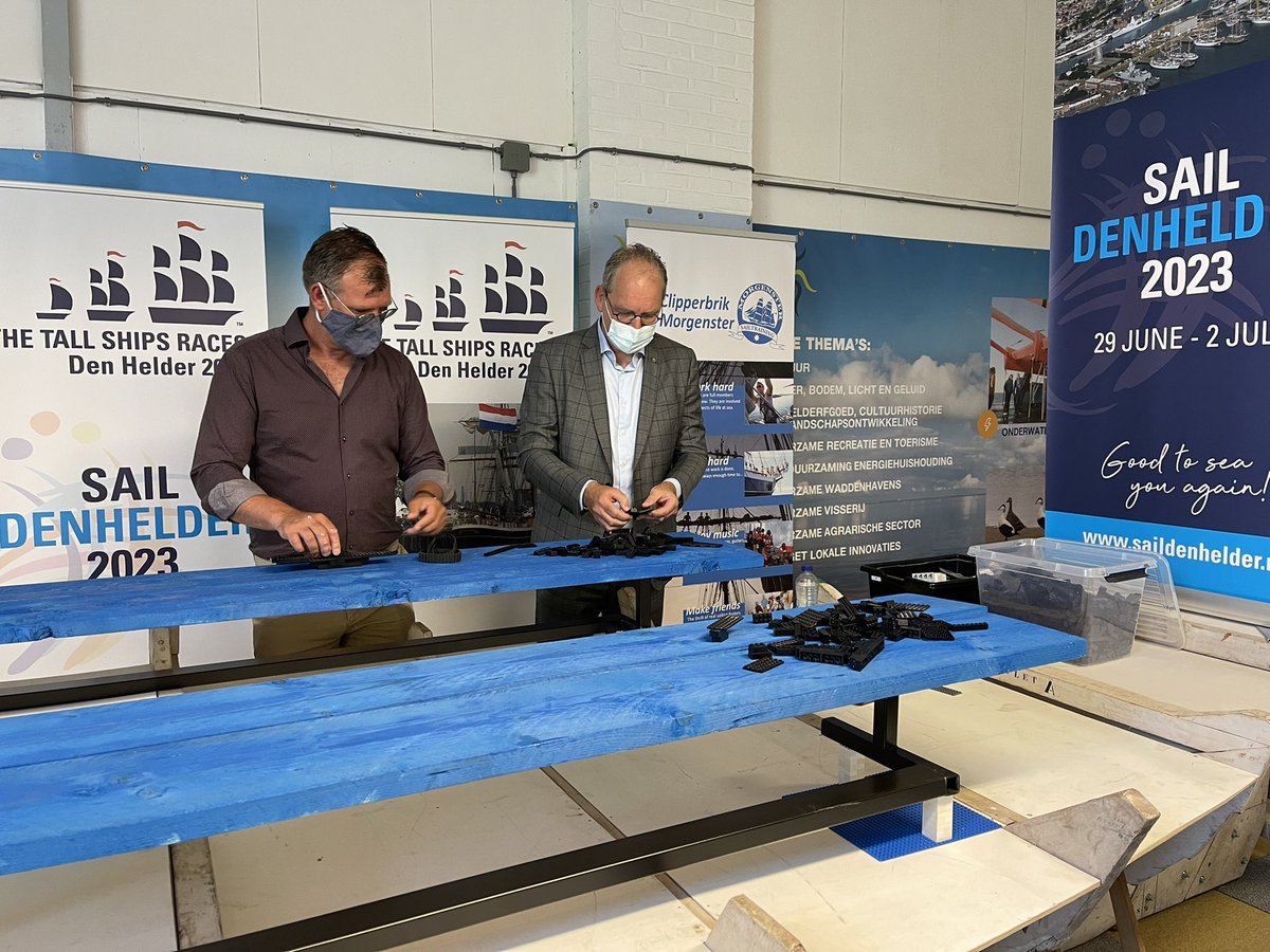 Vandaag openden wethouders <a href="/TheoMeskers/">Theo Meskers</a> en <a href="/Pieter_Kos/">Pieter Kos</a> samen het TekPark in Den Helder. Meer weten? Lees het bericht op: dekopwerkt.nl/tekpark-verlei…