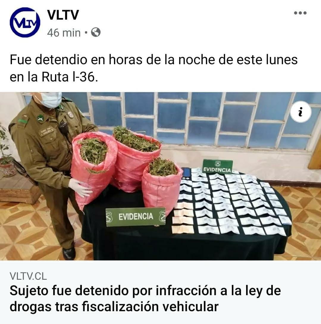 Carab_Maule's tweet photo. En #DiarioElHeraldodeLinares, #UnClickNoticias, #VLTC se destaca un procedimiento policial en el cuál Carabineros de #SANJAVIER, tras una fiscalización vehicular, detectó la presencia de droga en el Interior de un móvil, deteniendo a dos sujetos. Te invitamos a informarte👮🏻👇. https://t.co/O6reu5fQ5D