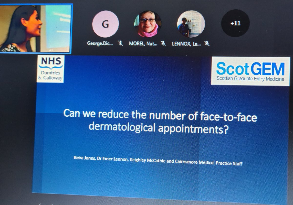 DG_Improvers's tweet photo. Keira now presenting
Fantastic presentations happening right now for the #QIPosterCompetition
#DGImprovers #DGQINetwork #NHSDG https://t.co/r21SMUbqGS