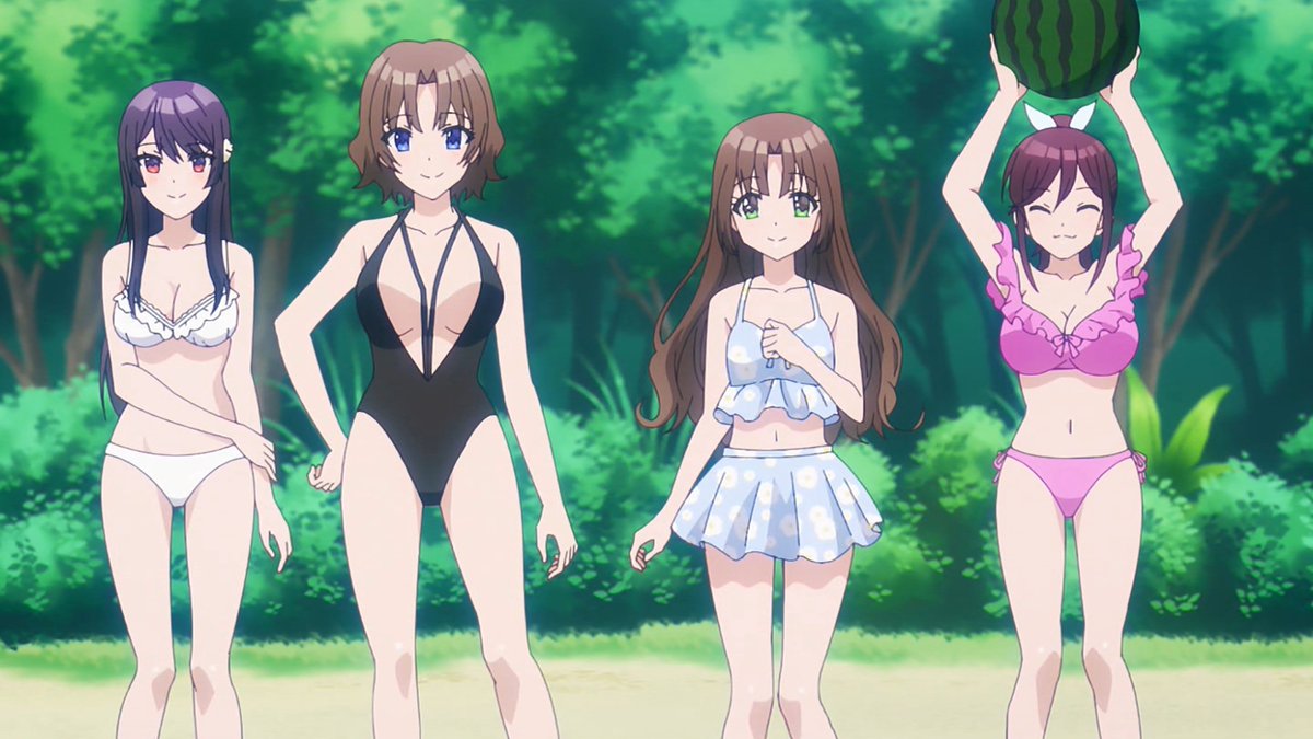 アニメマンガ名探偵すやまたくじ 幼なじみが絶対に負けないラブコメ 9話 まだまだ水着回だよ 全員集合ー そんな今回も息抜き回と見せかけて 恋愛模様がかなり動いてきた え ヒロインって三人だけじゃないんですかっ そして 新たな伝説のダンスも