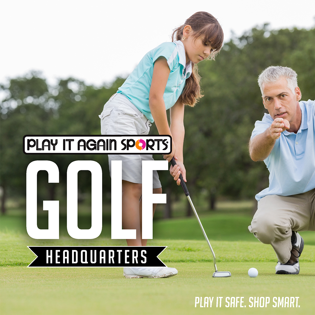 PIASHollySpring's tweet photo. Swing on into Play It Again Sports Holly Springs – your golf headquarters! Find everything you need to take your game to the next level for less. Sell us your quality used equipment and save even more!!! #WeBuyUsed #QualityUsed #PlayItAgainSportsHollySprings #Golf #Golfsets https://t.co/Q6o7ZLCamc