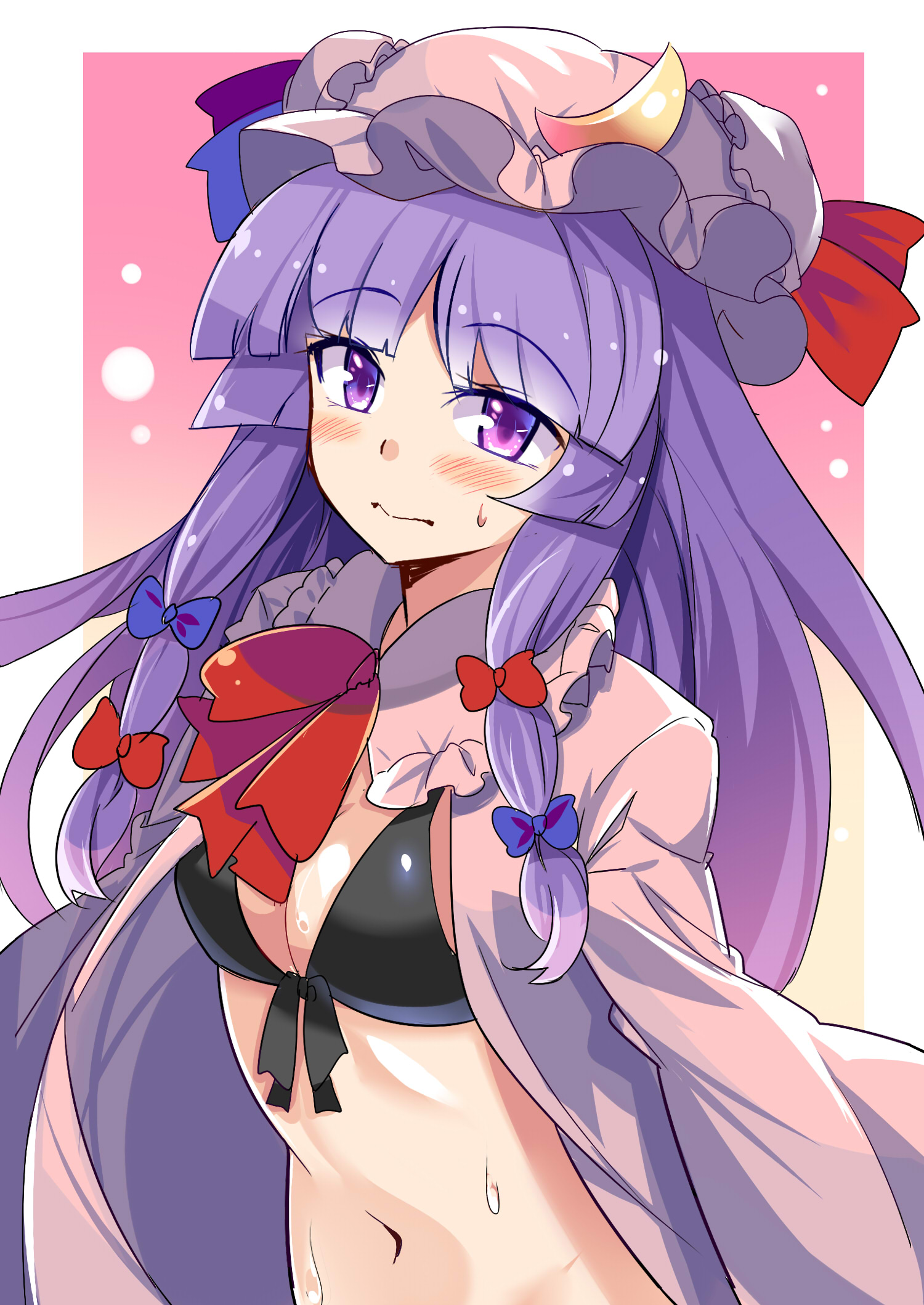 Eo 6月9日はパチュリーの日 水着パチュリー 過去絵 T Co Uk3gm3nthe Twitter