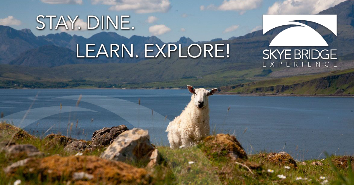 Come Stay, Dine , Learn and Explore! Time to create your unforgettable Highland experience! 

<a href="/VisitScotland/">VisitScotland</a> #visitscotland #isleofskye #Travel