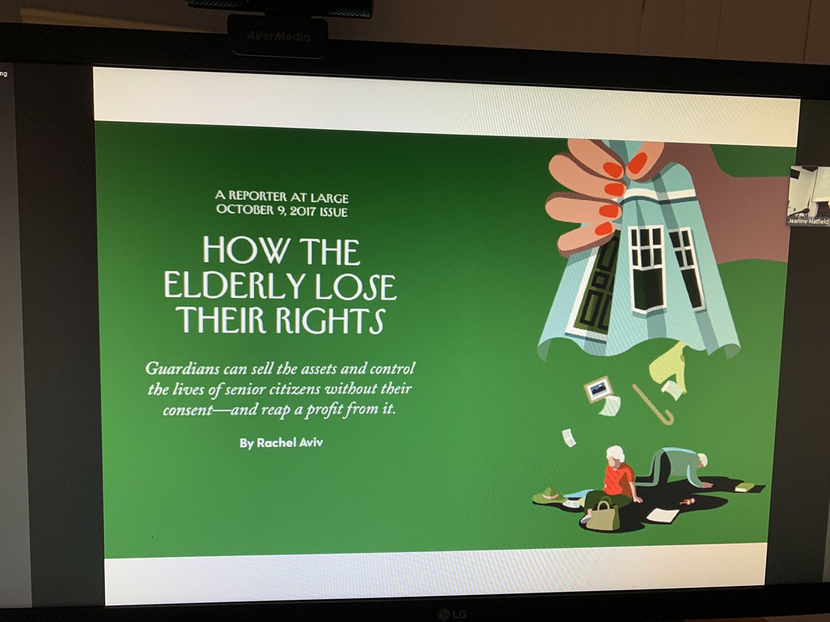 More great pearls on protecting our elderly and vulnerable patients from predatory guardianship <a href="/Dr_Neldy/">Natalie Elder</a> giving her senior lecture @OSUEMEdu