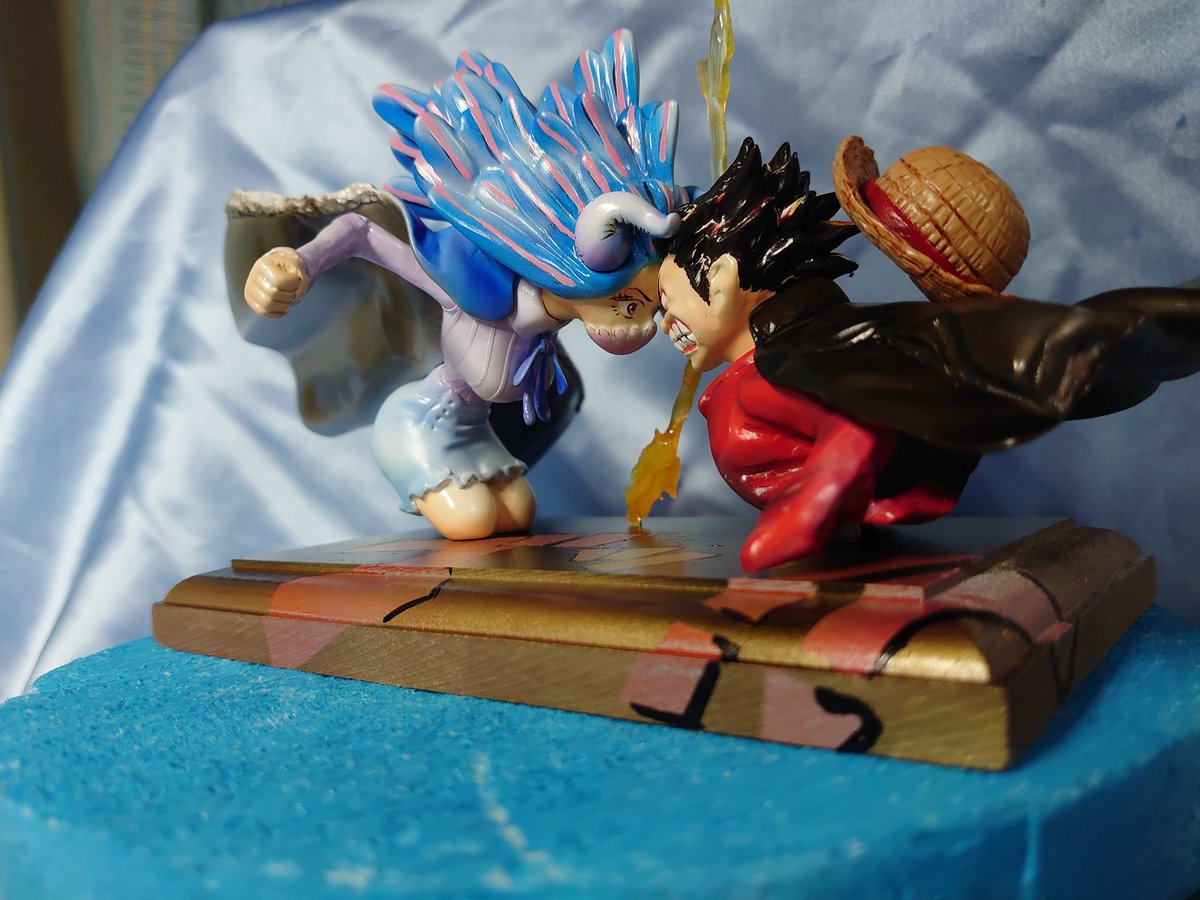 Happy ワンピース ウル頭銃 フルスクラッチ 先日完成した ウルティ の攻撃技 動画だと細いところが見にくいので静止画で載せておきます