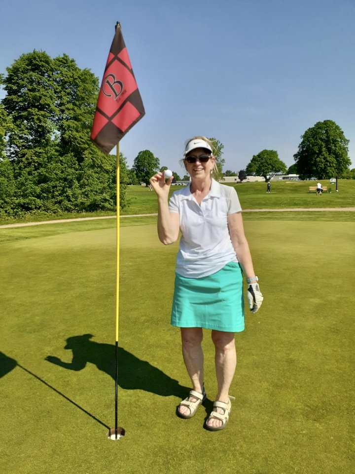 Wow!! Another hole in one yesterday by member Judy Hood! Judy made hers on the 5th hole using her sand wedge. Congrats Judy, great shot!!
#Ace #golfPEI #BelvedereGolfClub