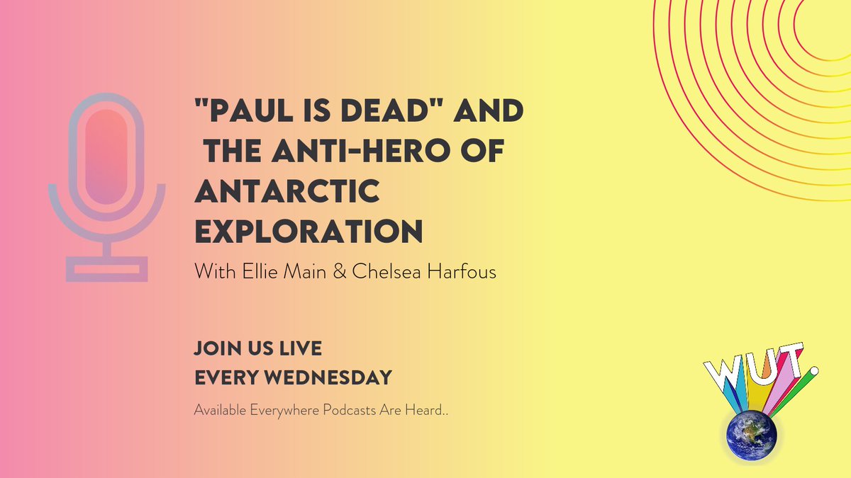 wutpod's tweet photo. Listen now 🎧🎙 67th episode of @wutpod ? 🙌🏻 In which Ellie talks about the Beatles (typical!) but mostly the theory that Paul McCartney might be dead. Enjoy! 

Wanna hear the show recorded LIVE?  Check out https://t.co/N2mX7TvsGr to get full access.
-⁠
-⁠

#wutpod #podcast https://t.co/HkgfcSYcdL