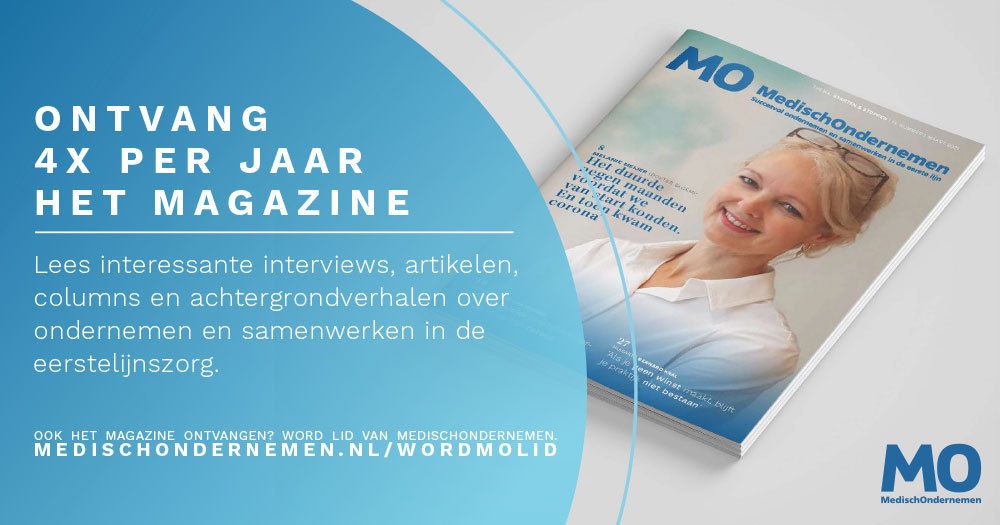 Als lid van MedischOndernemen staat u er niet alleen voor. U heeft toegang tot kennis via de website, de wekelijkse nieuwsbrief en MO Magazine. Verder krijgt u korting op al onze evenementen! Meer informatie over het lidmaatschap vindt u hier: buff.ly/33uQSe2