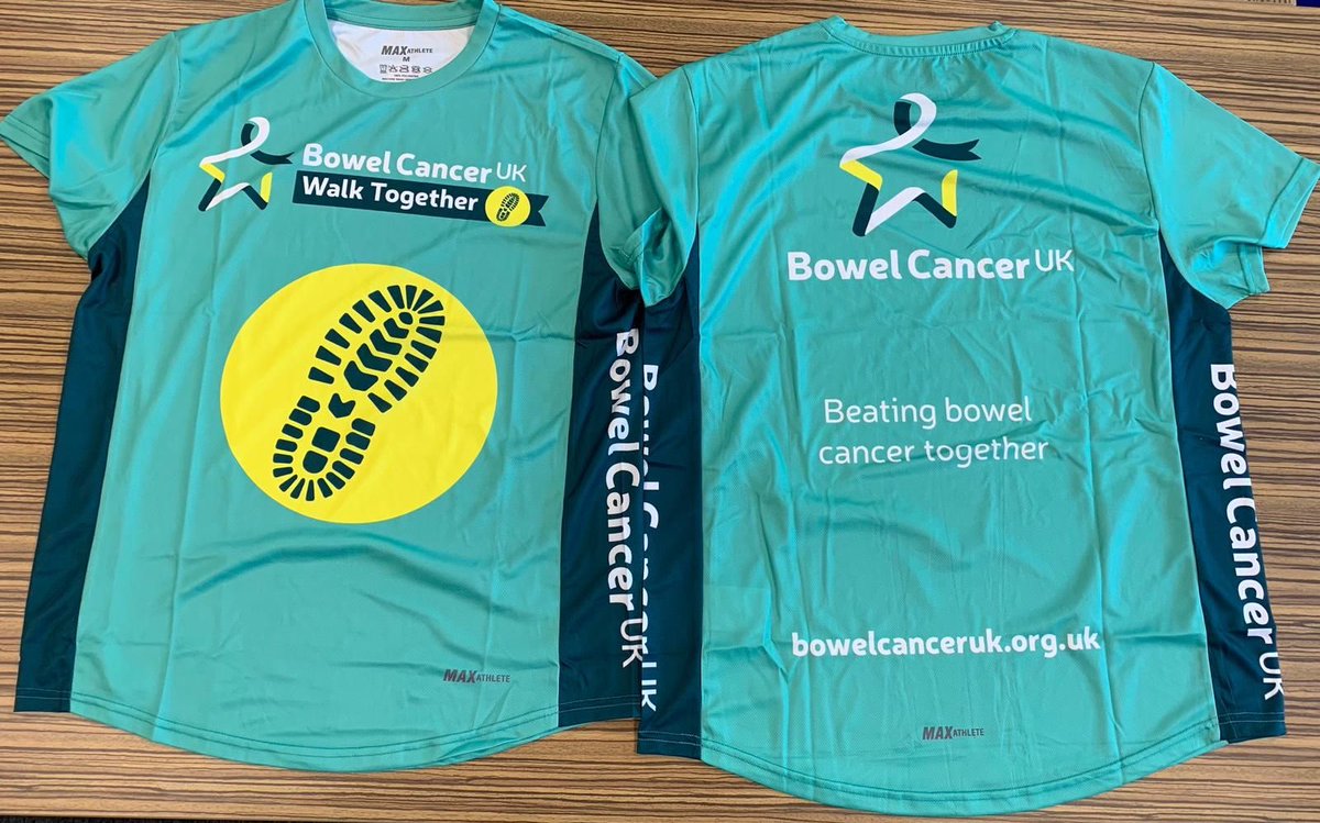 Cadarn_2014's tweet photo. Crysau T wedi cyrredd yn barod am ein taith gerdded Dydd Sadwrn y 12fed i godi arian tuag at Bowel Cancer UK .👀

T-shirts have arrived ready for our sponsored walk on Saturday the 12th to raise money for Bowel Cancer Uk.👀

https://t.co/sFVeNhAxOW https://t.co/VHBz4pGiOd