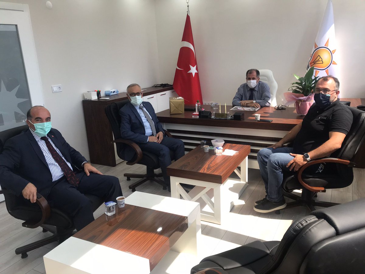 İl başkan yardımcımız Hüseyin İSHAK'a nazik ziyaretinden dolayı teşekkür ederiz