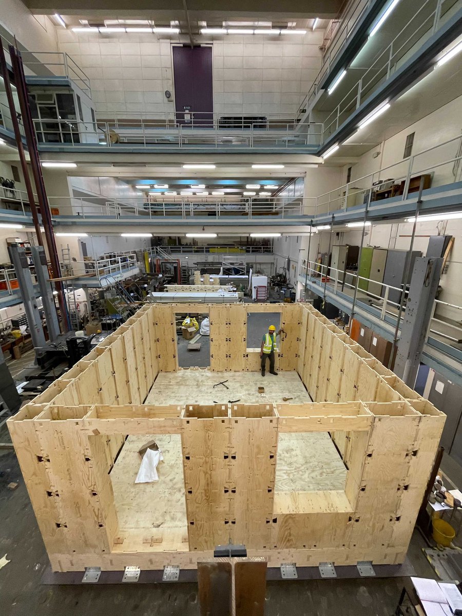 WikiHouse (@wikihouse) on Twitter photo Full storey test being assembled for structural testing. Pleasingly fast to assemble and disassemble. Full storey test being assembled for structural testing. Pleasingly fast to assemble and disassemble.