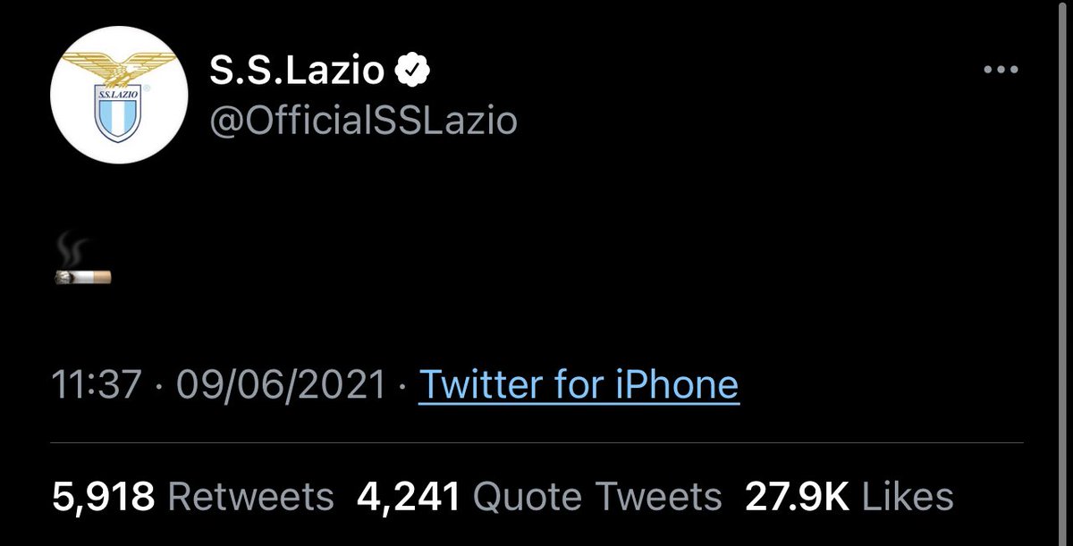 FootyHumour's tweet photo. This is how Lazio announced Sarri as their manager 😂😂 https://t.co/51EtDIkvjO