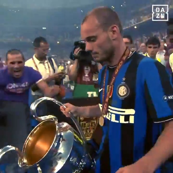                Happy birthday to Wesley Sneijder, the star man of Inter\s treble 