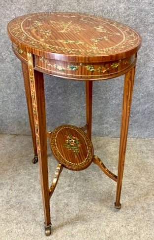 antiques_atlas's tweet photo. Stunning Sheraton Revival Satinwood & Painted occasional table
https://t.co/ug2FuwrOhL
From
John Howkins Antiques
#satinwoodtable #paintedsatinwood #englishtable #early20thcenturyfurniture #handpaintedtable #occasionaltable #satinwood #occasionaltables #satinwoodfurniture https://t.co/z7vt0mECdx