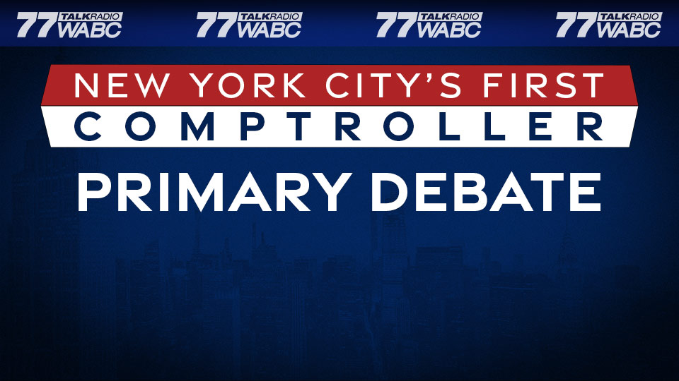 77WABCradio's tweet photo. TODAY LIVE VIDEO: NYC's FIRST Comptroller primary debate beginning at 4PM! https://t.co/YglQsSp5uO 

@bradlander, @NYSenBenjamin, @NYCSpeakerCoJo, @DavidWeprin, @kevinparkernyc, @MCaruso_Cabrera and @zachiscol

#77WABCRadio #Comptroller #NYC @THECITYNY 
#NOTZOOM https://t.co/Iqtuzh10U1