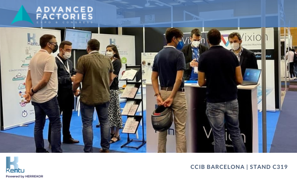 Segundo día para nuestro equipo Kentu para el IIoT en <a href="/AdvanFactories/">Advanced Factories</a> #AF2021. ¡Les esperan en el Stand C319! #kentuiiot cutt.ly/CnTKjSB