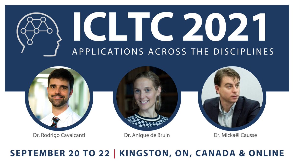 CPD_FHS_QueensU's tweet image. Have you seen the keynote speakers for the 13th International Cognitive Load Theory Conference? Find out more &amp;amp; register for in-person or virtual attendance at icltc2021.com
#ICLTC2021 

@resuscABC @Adam_Szulewski @b_heather91