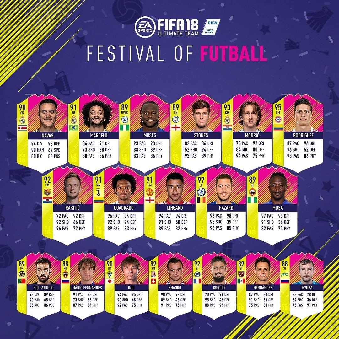 Baruch021's tweet photo. #FestivalofFootball é o próximo evento do #FUT21 ?
No #FUT18 foi assim:
🔸Equipe da fase de grupos R1, R2 e R3
🔸Equipe das oitavas de final do torneio
🔸Time do torneio
🔸Os vencedores (França)
🔸Heróis europeus clássicos
🔸Heróis clássicos do resto do mundo
#EURO2020 #FUT21 https://t.co/i9jjRkXKTY