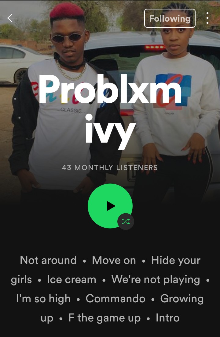ivyProblxm's tweet photo. When you see this tweet please kindly click on the link , listen and follow me🥶🔥I really need atleast 500 monthly listeners😻 https://t.co/F5F4niUqr9