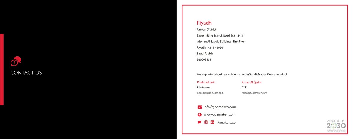 Amaken_Co's tweet photo. 🅰️#AMAKEN #Marketing
Classifieds
#Services #projects
#Real #Estate #evaluates #lands #realestate
https://t.co/HoYgEyMkir
#اماكن #اماكن_الدولية|#اماكن_للتسويق|
#مكبرات_الصلاه_مطلبنا #التاريخ_87_شوال|
@Amaken_Co
920003401 https://t.co/ZBFrqlTp7w