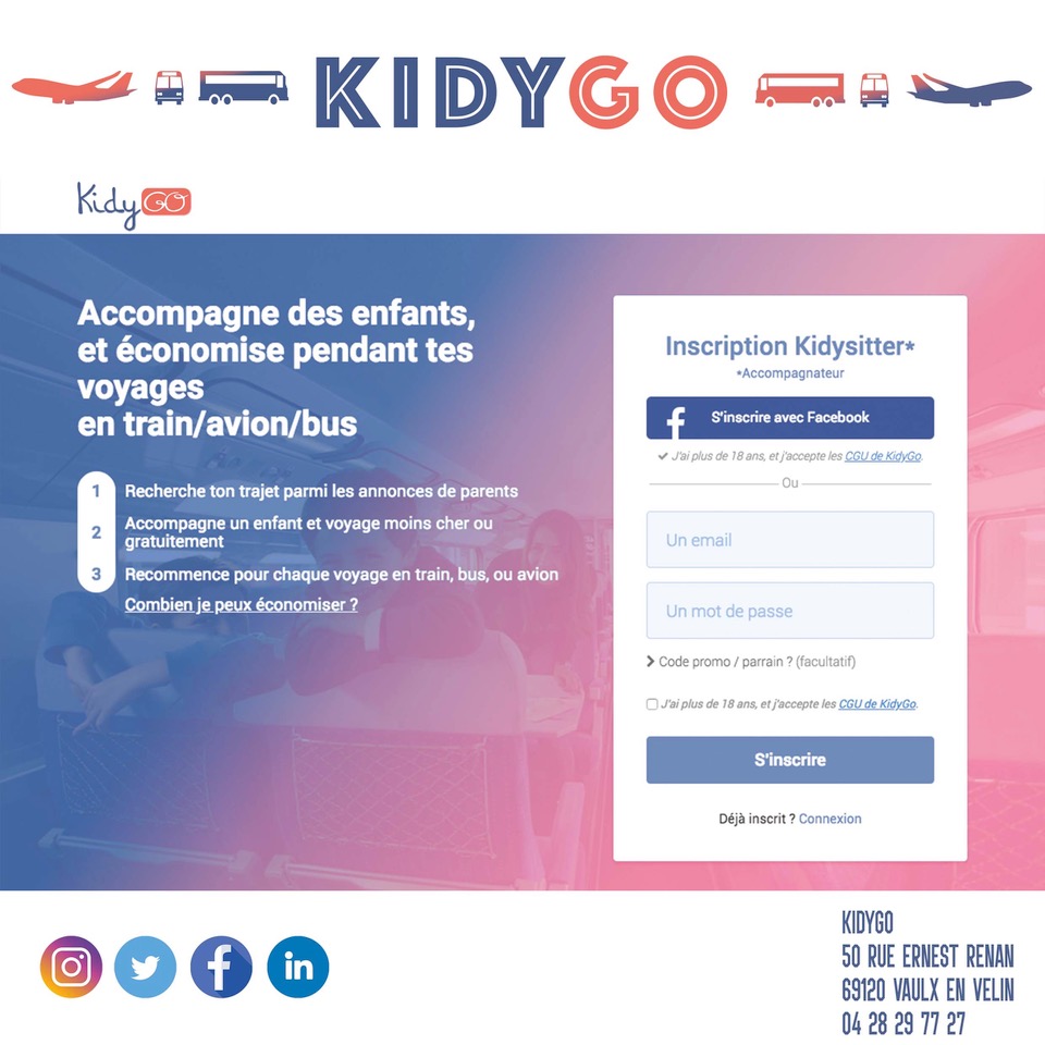 Vous aussi rejoignez-nous au sein de La-Team Kidygo.
👉👉👉 kidygo.fr 👈👈👈

#kidygo  #teamygo #capjuniors #famille #transport #accompagnement #enfants #voyage #france #sncf #teamygo #capjuniors #tourisme #vacances #summer #parents #bus #TRAIN #coloniedevacances