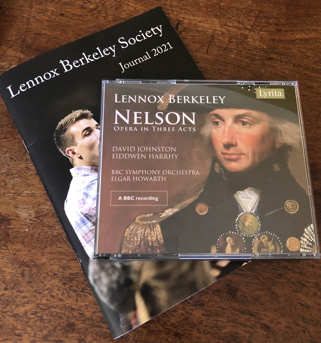 Thrilled to get these in the post - <a href="/lennox_berkeley/">Lennox Berkeley</a> Journal &amp; and the eagerly awaited release of Berkeley’s opera Nelson recorded by <a href="/BBCSO/">BBC Symphony Orchestra & Chorus</a> <a href="/BBCSingers/">BBC Singers</a> Elgar Howarth <a href="/LyritaRecords/">Lyrita Records</a>