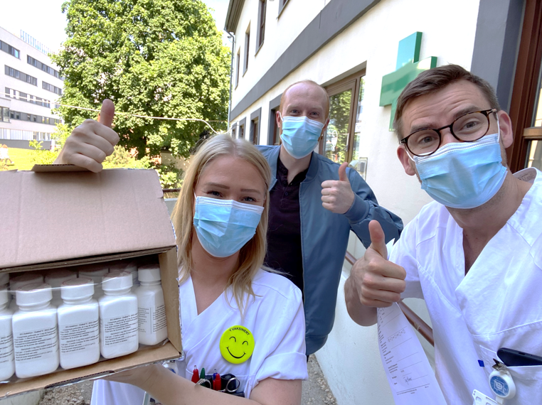 Baricitinib/placebo has arrived <a href="/LovisenbergSH/">LovisenbergSykehus</a>! <a href="/simenws/">Simen Walberg Schive</a> and colleagues are ready to include their first patient in the Trial as the eight European site.