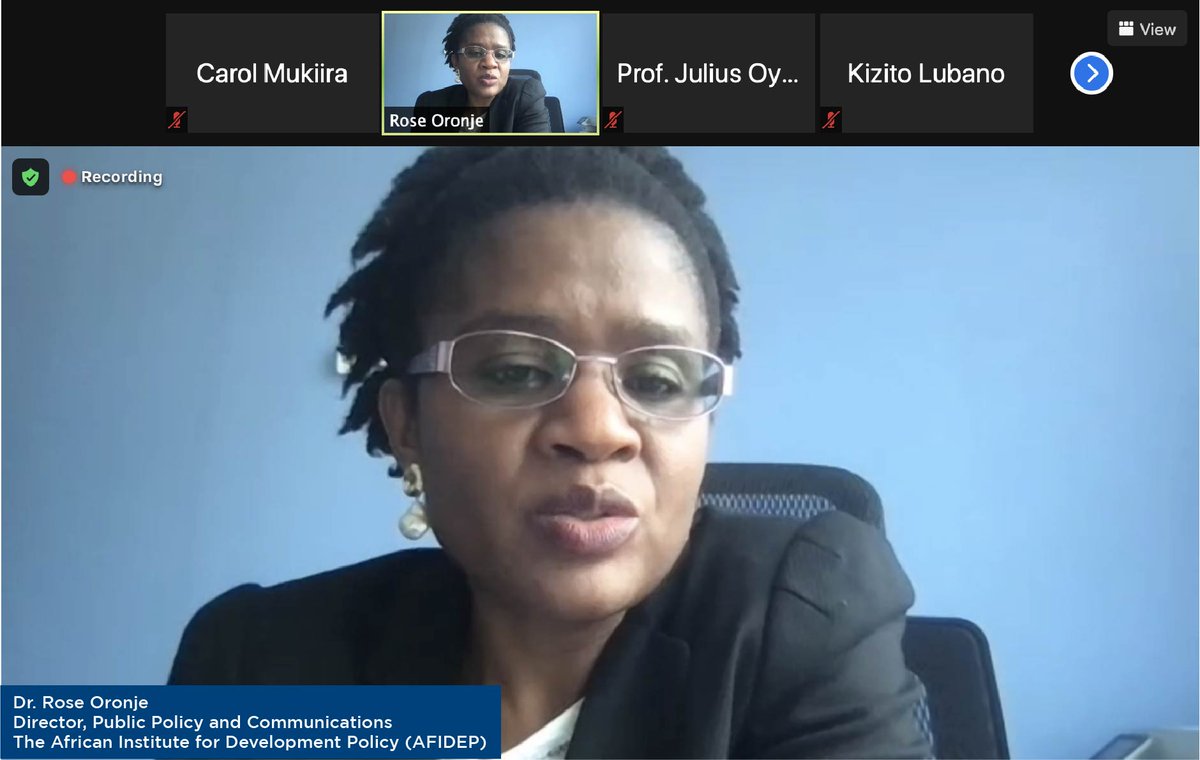 Afidep's tweet photo. There's urgent need to strengthen institutional capacities for evidence use at both national & county levels.
@roseoronje moderates session: Building Resilient Health Systems: Tapping into Research Evidence to Support National Recovery from #COVID19 Pandemic. #KASHConference2021 https://t.co/1RHLNh9v5G