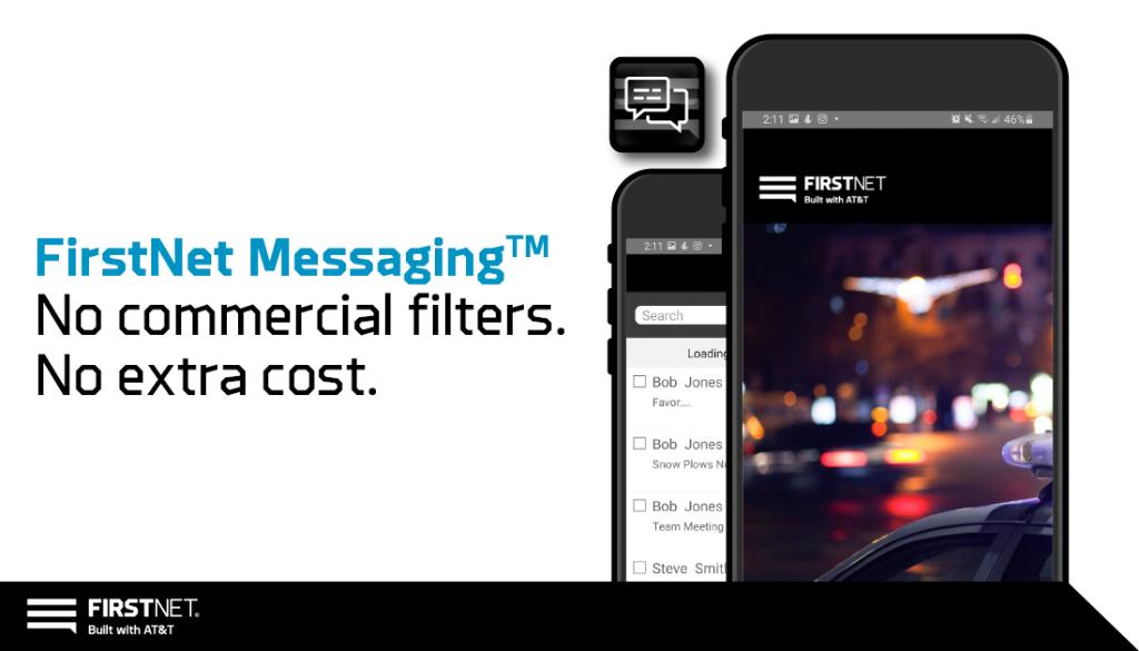 With no commercial filters or compatibility issues, FirstNet Messaging™ gives your people the reliable communications they need in unpredictable situations.
my.firstnet.com/a9fd5dab
