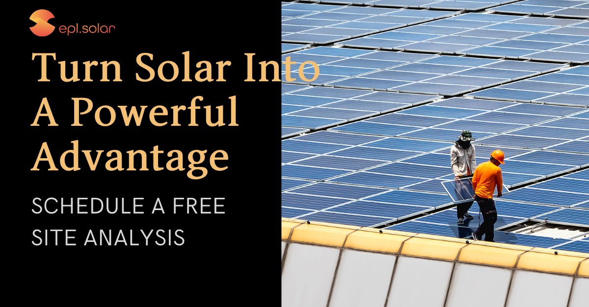 EplSolar's tweet image. Sustainable energy solutions can help you to stand out from the crowd. Our experts provide free, no-obligation consultations with comprehensive solar quotes for all commercial properties. Learn more &amp;gt;&amp;gt;&amp;gt; epl-4.hubspotpagebuilder.com/commercial-sol… 

 #solarproject #commercialsolar #solarproject