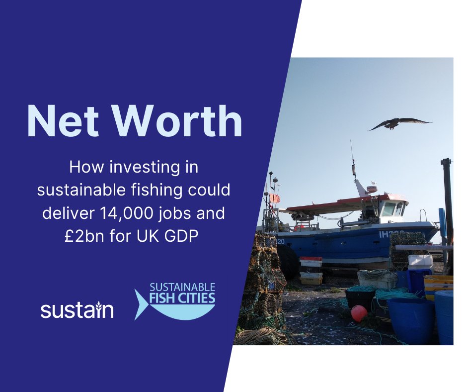 Do you want some fish 🐟 with your veg 🥕?

<a href="/UKSustain/">Sustain</a> new report shows incredible economic returns from investing in sustainable, fairer fishing and returning wildlife to our oceans 

Happy #WorldOceansDay !

sustainweb.org/news/jun21-net… @FoodPlacesUK  <a href="/FishCities/">SustainableFishCity</a>