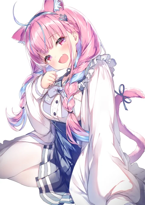 (ฅ'ω'ฅ)#ケモミミ絵師集まれ 