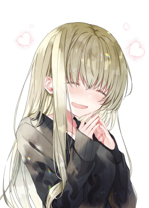 ニット着てる聖女様 #白聖女と黒牧師 