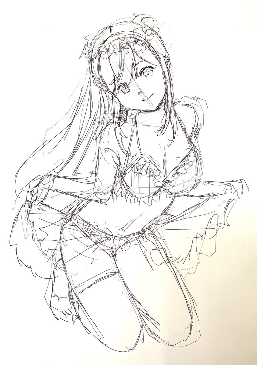 ミクさんリンちゃんルカさん

の水着ラフイラスト🎨¶(⁄=˅̮=∖)⁋✨
どれがお好き?? 