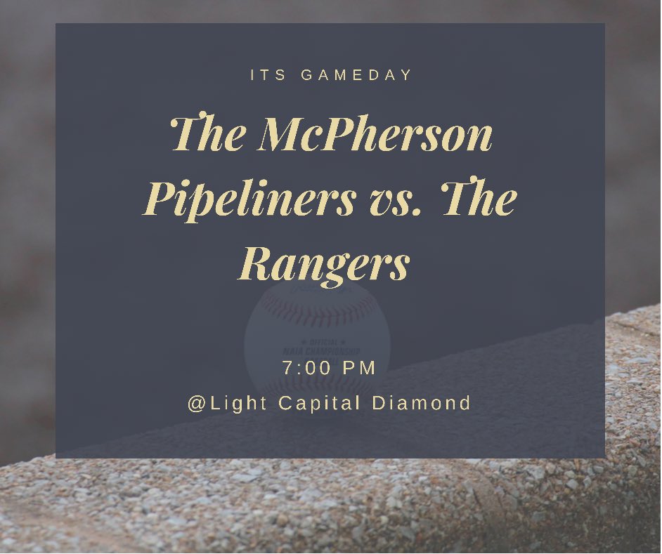 IT’S GAME-DAY!

🆚: The Rangers (<a href="/ParkCityRangers/">Park City Rangers</a>)
⌚️: 7:00 PM
📍: Light Capital Diamond 
🎙: Stan Smith
📻: Scott Hogan