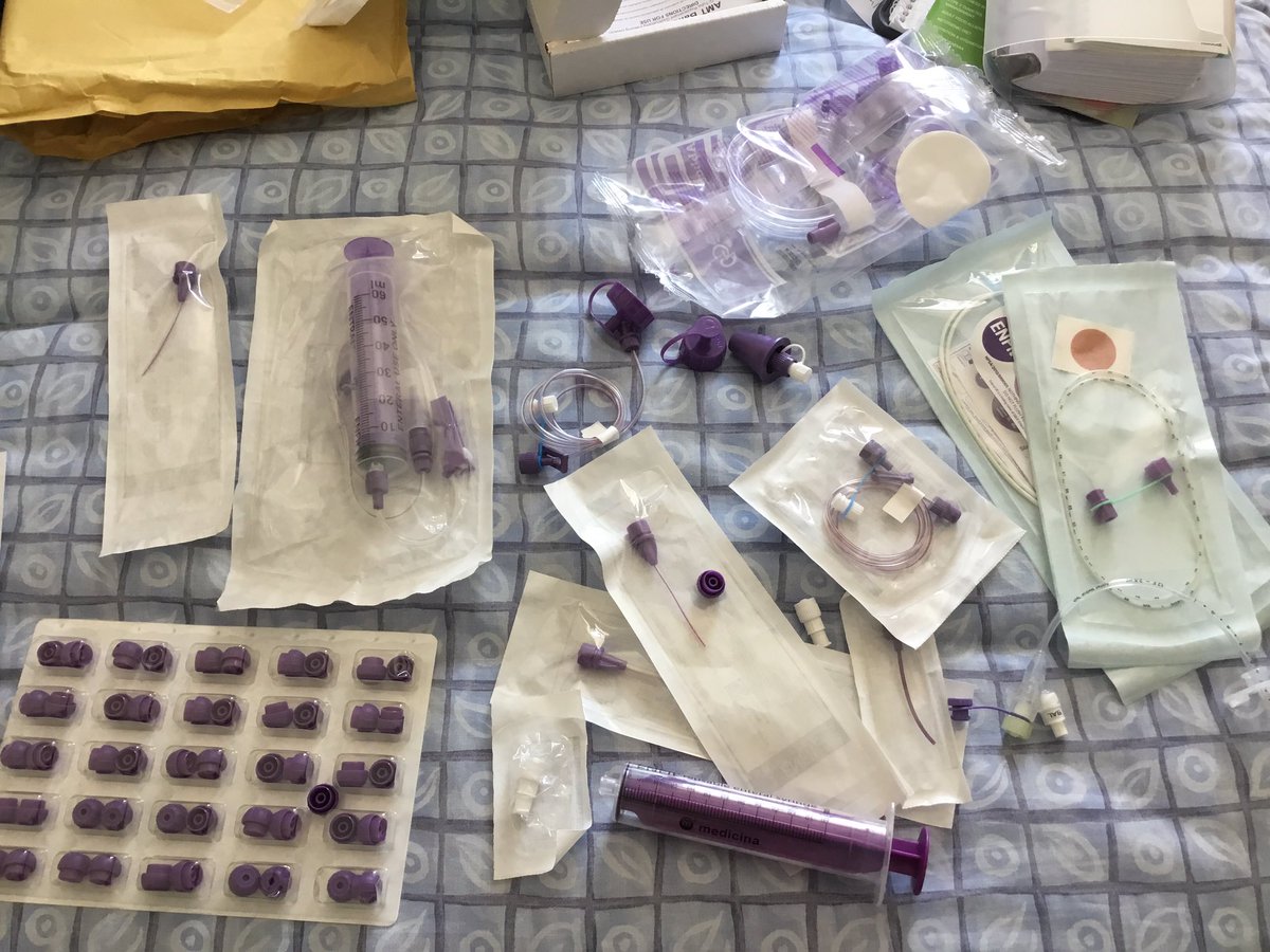 Today’s SMART goal.... get to grips with the sea of purple plastic that has accumulated on my spare bed! #WhatDietitiansDo #dietitiansweek2021 #DW2021 #HEN