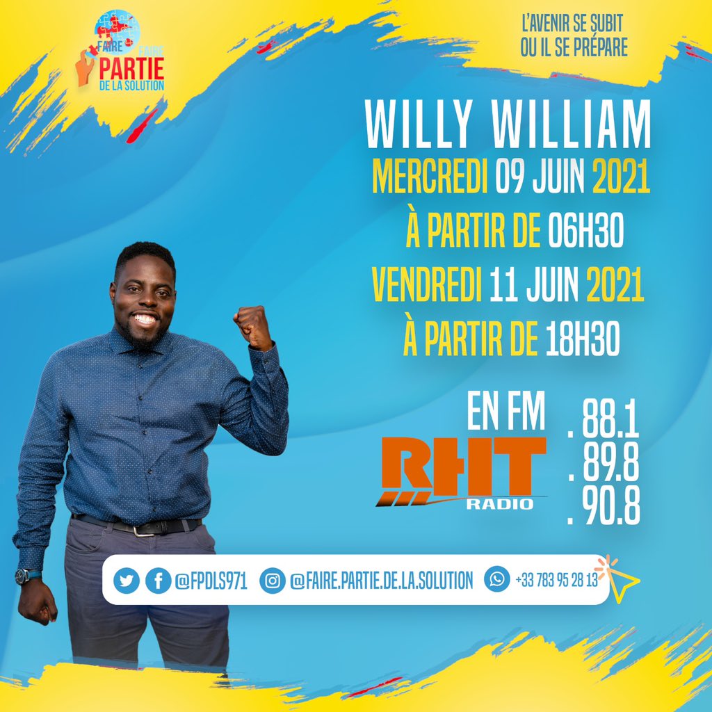 FPDLS971's tweet photo. Rendez-vous à ne pas rater demain avec Radio RHT.✊🏾🔥

.
.
.
.
.
.
.
.
.
.

#LetsGo
#regionales2021 #guadeloupe #election #vote #gwadloup #gwada #ig_guadeloupe #guadeloupeislands #guadeloupepolitique #politique #gwadloupbèlpéyi #gwadloupannoubèl #guadeloupeisland #douvan #FPDLS https://t.co/19LodednQZ