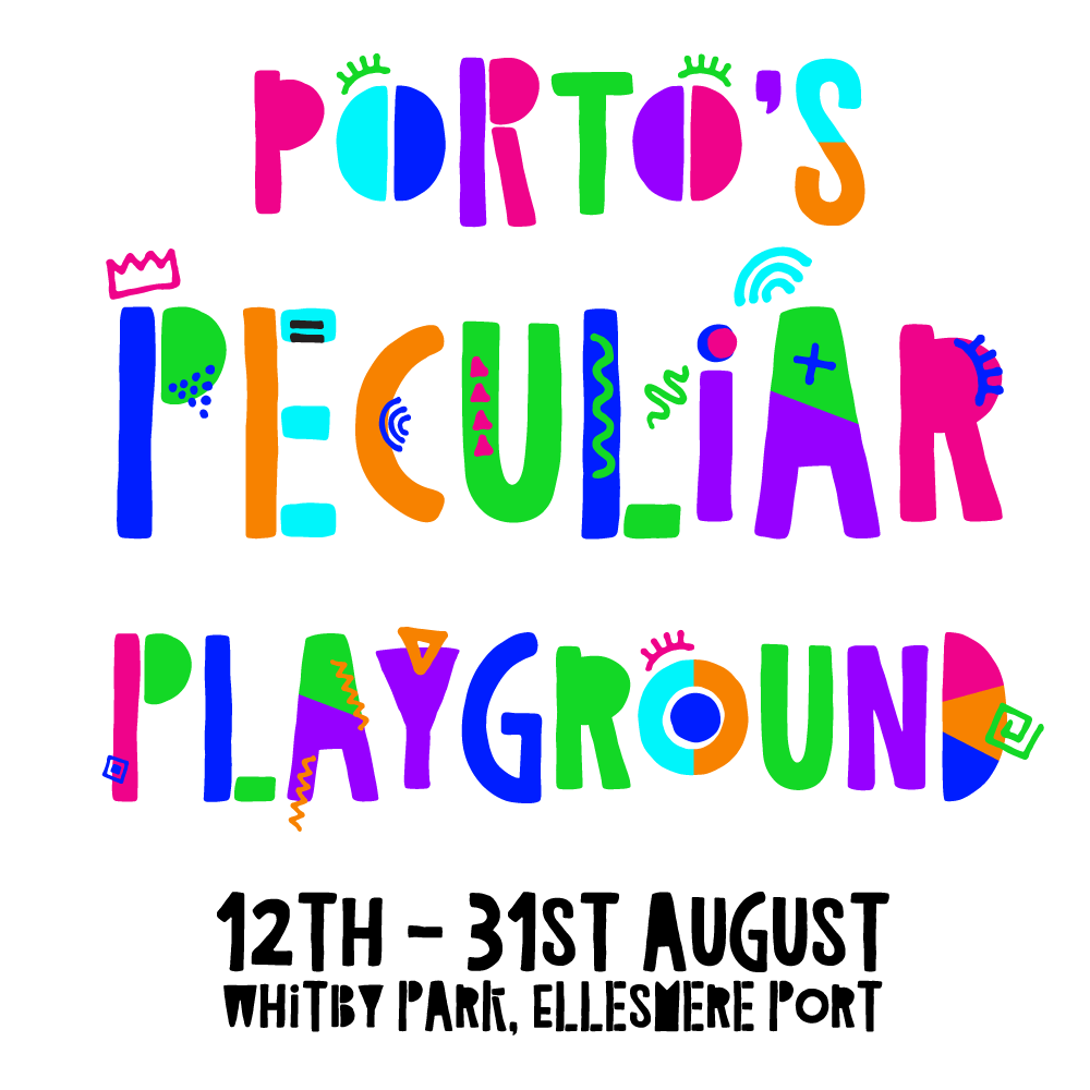 This August come and play at PORTO'S PECULIAR PLAYGROUND, a magical and unique arts &amp; adventure trail created by theatre designer Sascha Gilmour - especially for #WhitbyPark #EllesmerePort - find out more or get involved #PortosPeculiarPlayground #rt >  actiontransporttheatre.org/Portos-Peculia…