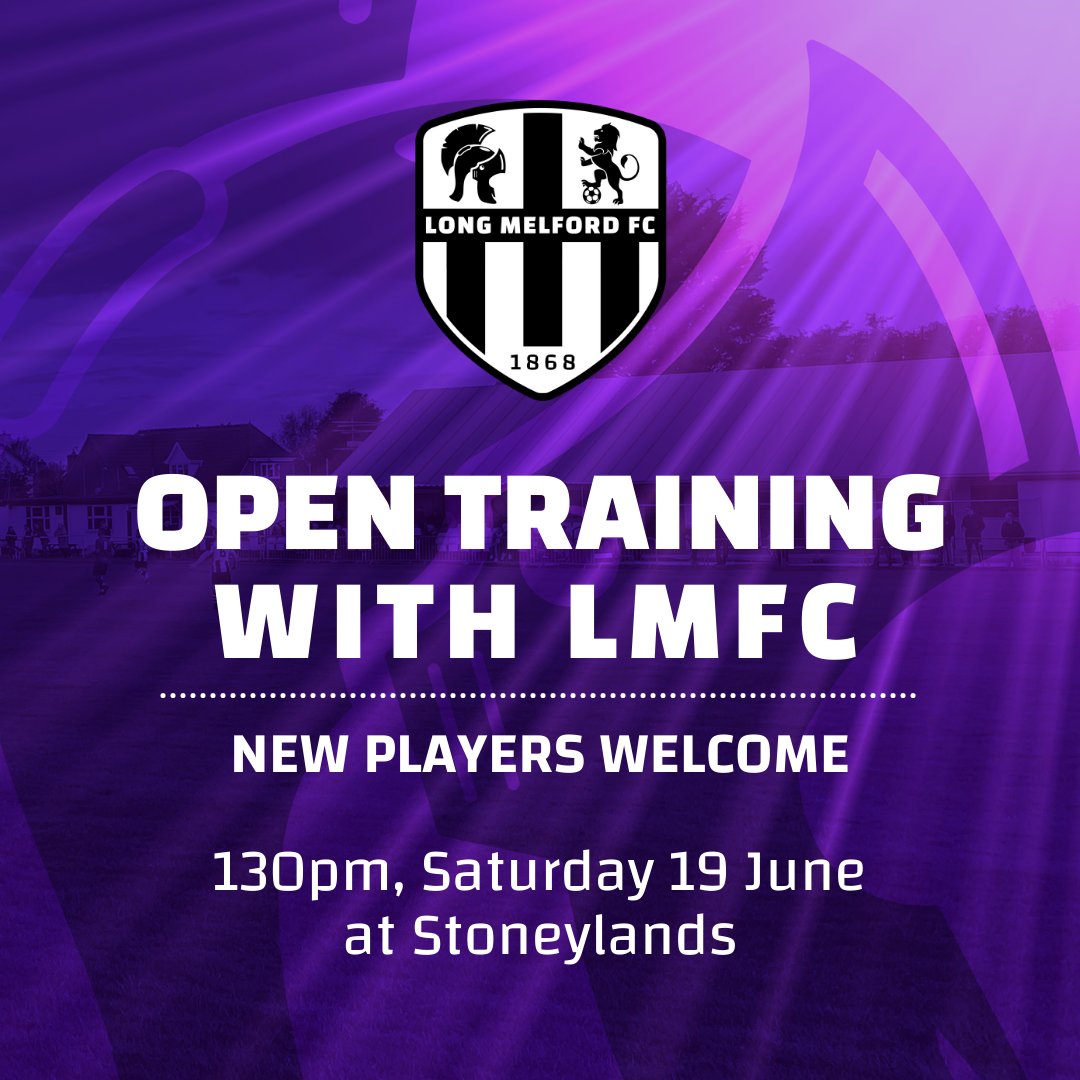 Long Melford FC on Twitter "𝗟𝗼𝗼𝗸𝗶𝗻𝗴 𝗳𝗼𝗿 𝗮 𝗻𝗲𝘄 𝘁𝗲𝗮𝗺 𝗳𝗼𝗿 𝟮𝟬𝟮𝟭𝟮𝟮 𝘀𝗲𝗮𝘀𝗼𝗻