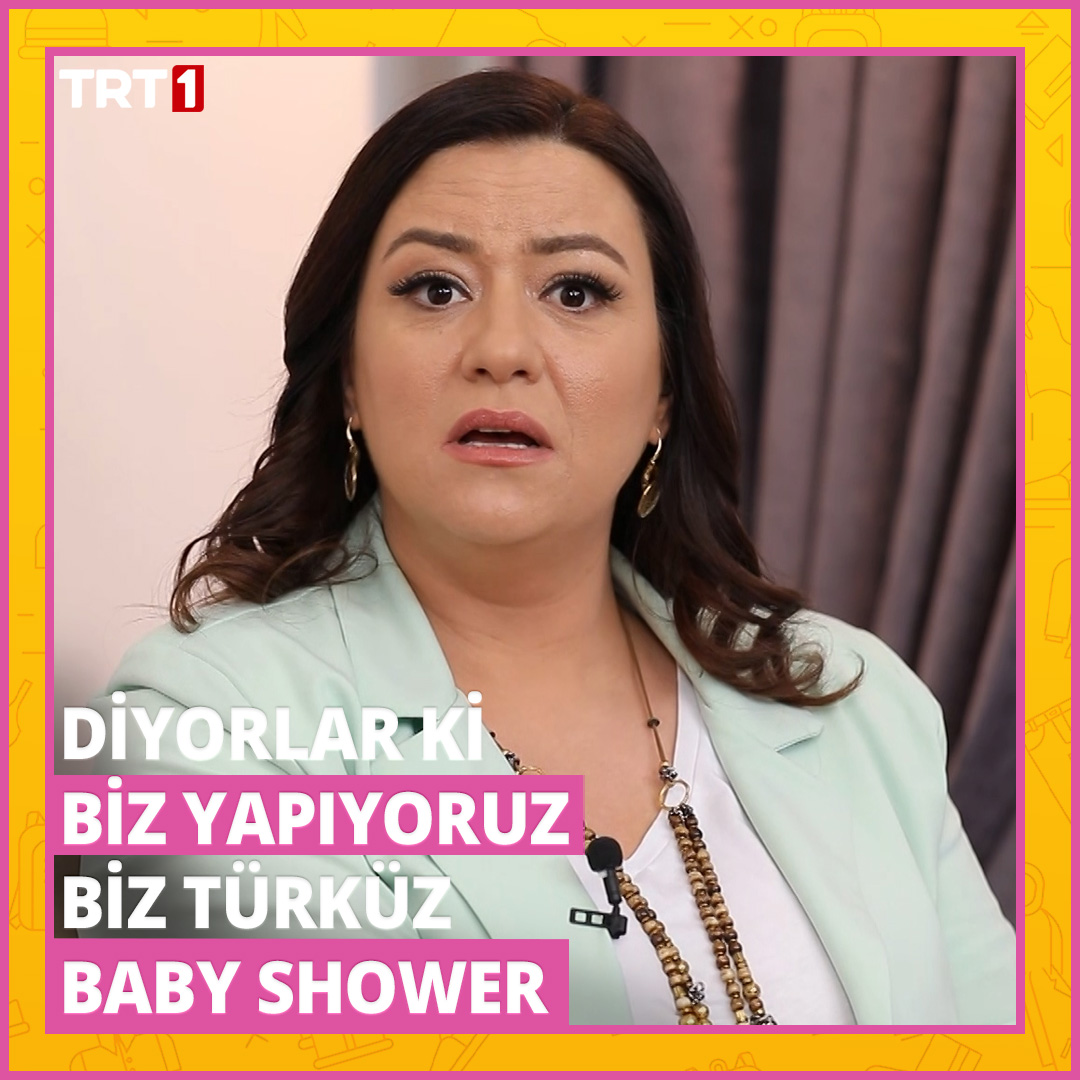 “Diyorlar ki biz yapıyoruz, biz Türküz baby shower?”
Sizce bebek partisi yapılması gereken bir şey midir?
<a href="/trt1/">TRT 1</a> #FazlasıZarar 🛍