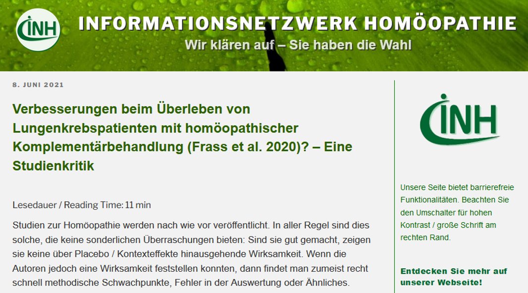 Eine neue "Vorzeige"-Studie der #Homoeopathie?

Zweifel sind wie immer angebracht ...

blog.gwup.net/2021/06/09/die…