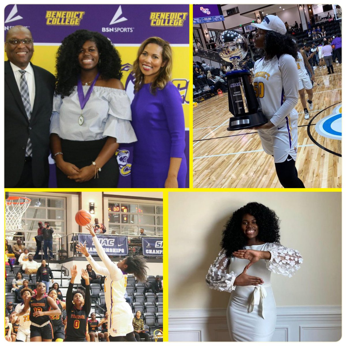 BenedictWBB's tweet photo. Happy Birthday to our Scholar Athlete @RaevinK00 🏆🐯💜💛 https://t.co/7NNW4zxPMb