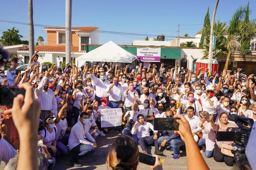 Por los ahomenses vale la pena luchar, ¡Vamos Juntos!