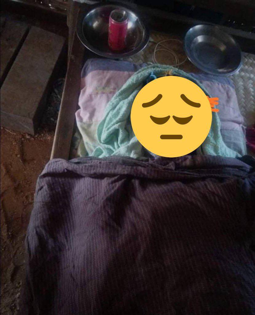 NaingSitThway's tweet photo. tw // death
The body of the female victim, who was shot dead by Junta Terrorists in #Banbwe Village, #Yinmarbin District on June5, was cremated only after the deployed Terrorists have left.
#WhatsHappeningInMyanmar
#June9Coup https://t.co/xv2klZLPuT